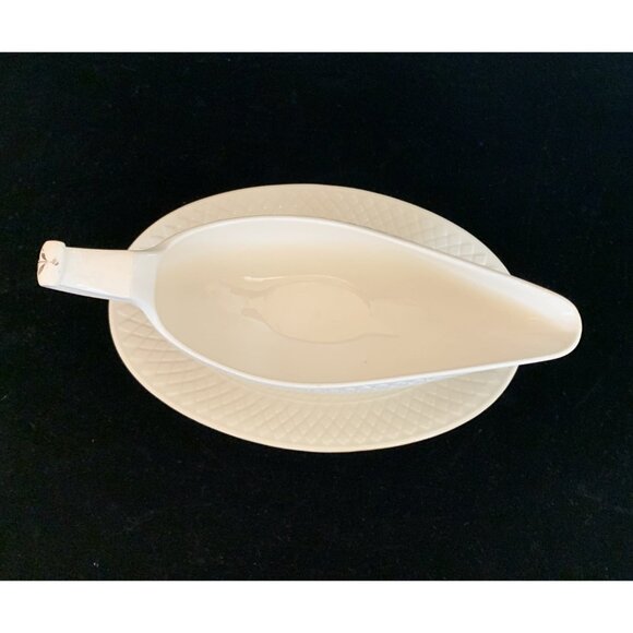 Spode Porcelain Gravy Boat w/ Attached Underplate J.F. Herring "The Huntsman" - Picture 8 of 13